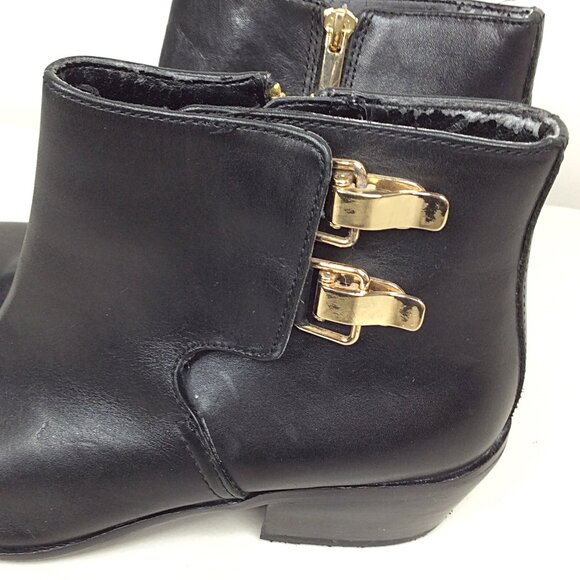 Sam Edelman Women's Peter Leather Ankle Bootie Boots Size 9 US 40 EU Black - Picture 6 of 12
